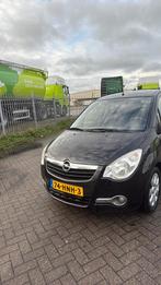 Opel Agila 1.2 16V 2009 Zwart, Auto's, Voorwielaandrijving, 4 cilinders, 965 kg, Zwart
