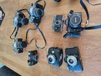 Verschillende oude camera's en lenzen, Audio, Tv en Foto, Fotocamera's Analoog, Ophalen of Verzenden, Gebruikt, Compact, Overige Merken