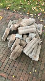 Palisades rond - gratis, Tuin en Terras, Grind, Keien en Split, Ophalen, Gebruikt, Rood