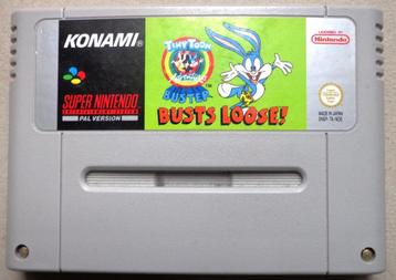 Tiny Toon Adventures Busts Loose voor de Super Nintendo beschikbaar voor biedingen