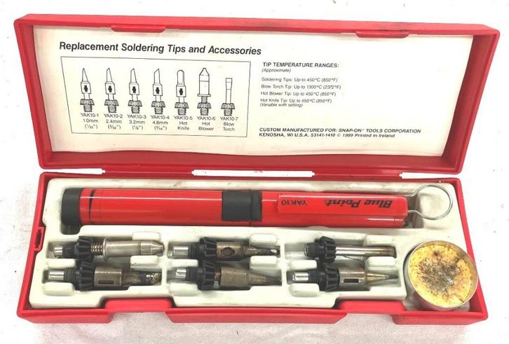 BLUE-POINT soldeerbout op gas YAK10., Doe-het-zelf en Verbouw, Gereedschap | Handgereedschap, Gebruikt, Ophalen of Verzenden