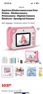 digitale camera-afdrukcamera, scherm, videocamera, zwart-wit, Ophalen of Verzenden, Nieuw