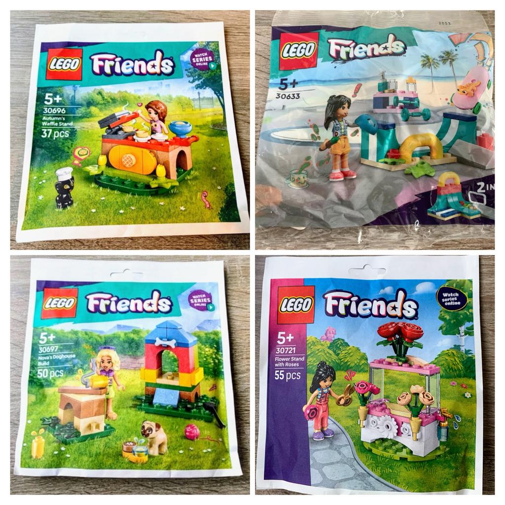 4 Nieuwe Lego Friends Sets incl nieuwste release!, Ophalen of Verzenden, Nieuw, Complete set, Lego
