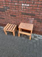 Tafel bankjes samen 50 euro, Tuin en Terras, Tuinsets en Loungesets, Ophalen of Verzenden, Zo goed als nieuw