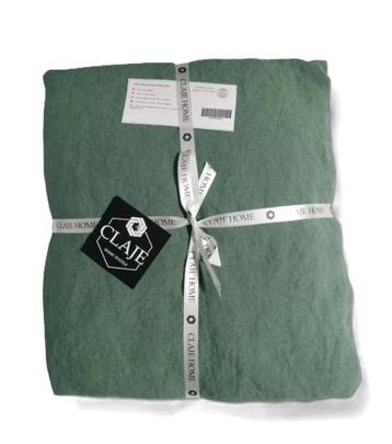 100% linnen hoeslaken 180x200 Green beschikbaar voor biedingen