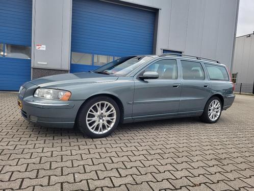 Volvo V70 2.5 T Summum AUT 2004 Groen, 209 PK, Youngtimer!, Auto's, Volvo, Bedrijf, V70, ABS, Airbags, Airconditioning, Cruise Control
