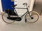 Oude zwarte Gazelle herenfiets met trommelremmen, Fietsen en Brommers, Fietsen | Heren | Herenfietsen, 53 tot 57 cm, Ophalen, Gebruikt