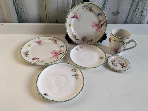 Servies onderdelen Janneke brinkman., Huis en Inrichting, Keuken | Servies, Zo goed als nieuw, Bord(en), Overige stijlen, Porselein