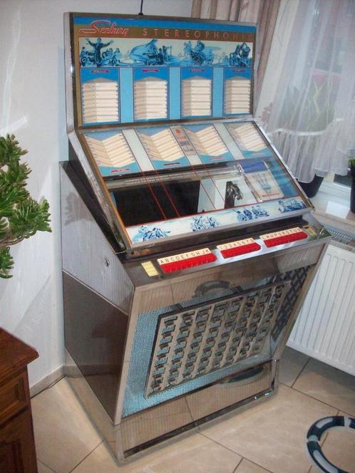 jukebox seeburg Q160, Verzamelen, Automaten | Jukeboxen, Zo goed als nieuw, Seeburg, 1960 tot 1970, Met singles, Ophalen
