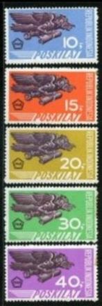 Indonesië 1968 - ZBL 615-619  - Jaar van het Toerisme, Postzegels en Munten, Postzegels | Azië, Zuidoost-Azië, Verzenden, Postfris