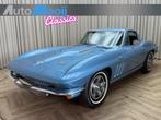Chevrolet Corvette C2 427 Big Block / 425 BHP / Turbo-Jet /, Auto's, Zwart, Chevrolet, Blauw, 426 pk