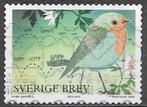 ZWEDEN Brevzegel Lentevogels - Roodborstje - 2024, Verzenden, Zweden, Gestempeld
