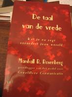 De taal van de vrede Marshall Rosenberg, Ophalen of Verzenden, Zo goed als nieuw