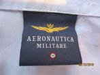 Aeronautica Militare, size M, Kleding | Heren, Overhemden, Blauw, Halswijdte 39/40 (M), Zo goed als nieuw, Aeronautica Militare