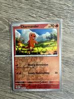 Charmander Reverse Holo 4/165 Pokemon 151, Nieuw, Foil, Ophalen of Verzenden, Losse kaart