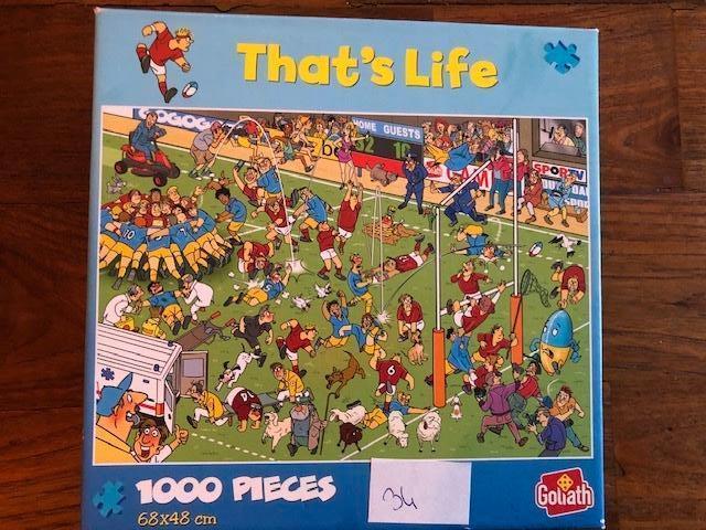 4 Diverse puzzels Goliath en Galery, Hobby en Vrije tijd, Denksport en Puzzels, Zo goed als nieuw, Legpuzzel, 500 t/m 1500 stukjes