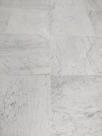 Marmeren badkamer/gang vloertegels, Doe-het-zelf en Verbouw, Tegels, Gebruikt, 40 tot 60 cm, Marmer, Vloertegels