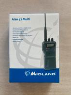 Portable 27 MC, midland Alan 42 met magneetvoet antenne, Telecommunicatie, Portofoons en Walkie-talkies, Ophalen of Verzenden