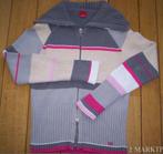 ESPRIT vest grijs roze beige wit streep maat L, Beige, Maat 42/44 (L), Ophalen of Verzenden, Zo goed als nieuw