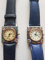 Michaele Frey Horloges 2x, Sieraden, Tassen en Uiterlijk, Overige merken, Staal, Ophalen of Verzenden, Leer