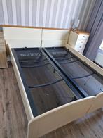 2 persoons bed - Incl Nachtkastje en Auping Matrassen Bodems, ., Ophalen of Verzenden, 180 cm, Auping