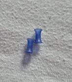 Paars / 3 mm tunnels  - inclusief verzendkosten, Ophalen of Verzenden, Nieuw, Overige materialen, Oor- of Traguspiercing