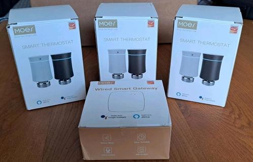 Slimme Thermostaat knoppen & gateway,Lees omschrijving!, Doe-het-zelf en Verbouw, Thermostaten, Zo goed als nieuw, Slimme thermostaat