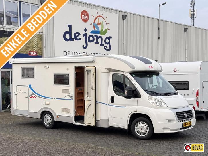 Adria Coral S 660 SL - lengtebed, Caravans en Kamperen, Campers, Bedrijf, tot en met 2, Half-integraal, Adria, Fiat, Diesel, Handgeschakeld