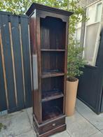 Teak Kast met Lade en Planken, Huis en Inrichting, Kasten | Boekenkasten, Ophalen, Minder dan 50 cm, Gebruikt, Teakhout