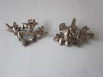 Twee jacht pins - hert en korhoen , Verzamelen, Speldjes, Pins en Buttons, Verzenden, Zo goed als nieuw, Merk, Speldje of Pin
