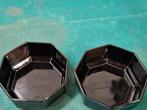 arcoroc zwarte schalen vintage, Ophalen of Verzenden, 'T Olde Gre-j, Info@toldegrej.nl, Endepoelstraat 20f Didam