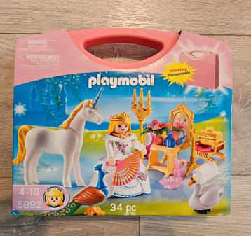 Playmobil Prinses met Eenhoorn Set 5892 - nieuw beschikbaar voor biedingen