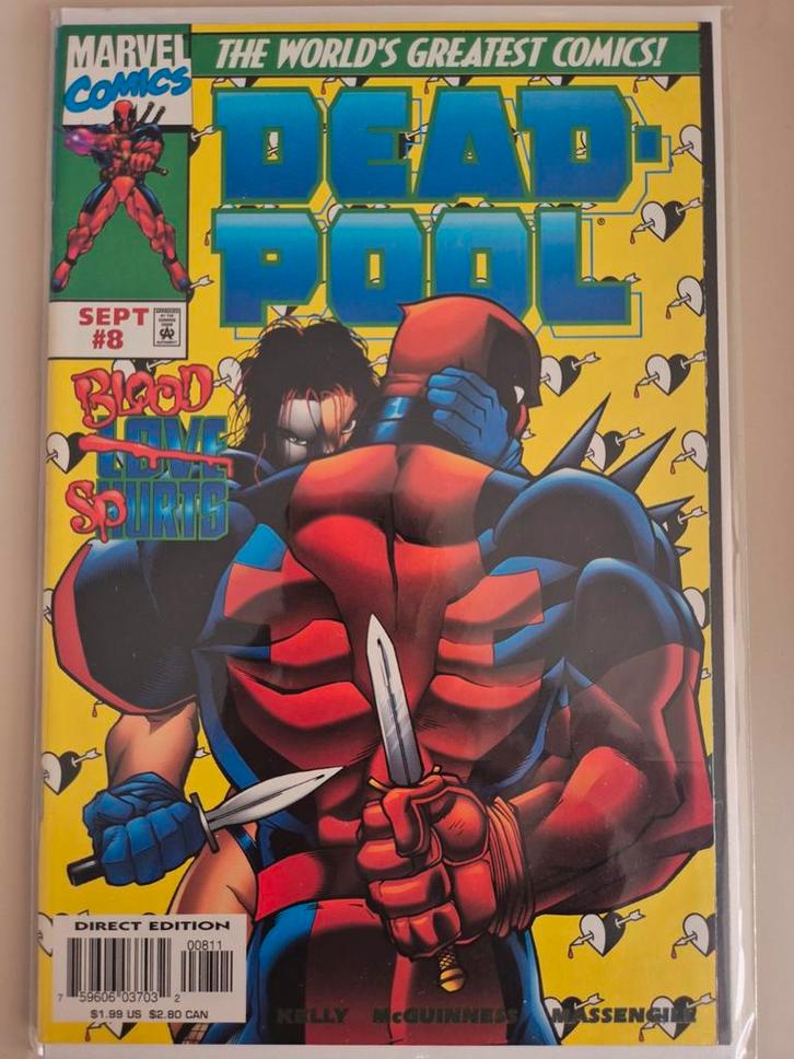 Deadpool #8 (1997), Boeken, Strips | Comics, Zo goed als nieuw, Eén comic, Amerika, Ophalen of Verzenden