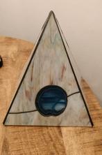 Tiffany Stijl Tafellamp Pyramide, Huis en Inrichting, Lampen | Tafellampen, Ophalen of Verzenden, Zo goed als nieuw, Minder dan 50 cm