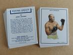 Boxing Greats complete set 25 trade cards boksers 1991, Ophalen, Zo goed als nieuw, Overige sporten, Poster, Plaatje of Sticker