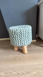 Poef zachtgroen, Ophalen, Zo goed als nieuw, Rond, Minder dan 50 cm