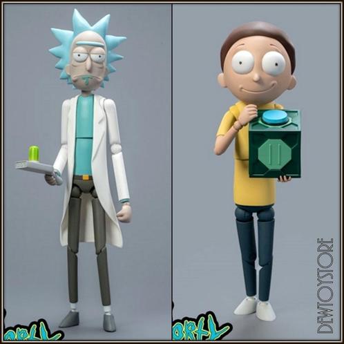 [𝗣𝗿𝗲-𝗼𝗿𝗱𝗲𝗿] FondJoy Action Figure - Rick and Morty, Verzamelen, Poppetjes en Figuurtjes, Nieuw, Verzenden