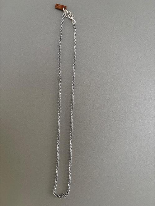 Quoss ketting Jet 50cm NIEUW, Sieraden, Tassen en Uiterlijk, Kettingen, Nieuw, Overige materialen, Zilver, Verzenden