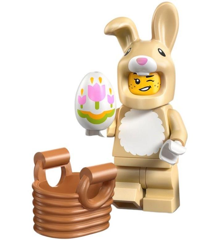 NIEUW: 71051-10 Cute Bunny Costume Fan - Minifigserie 28, Kinderen en Baby's, Speelgoed | Duplo en Lego, Nieuw, Lego, Complete set