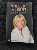 Willeke Alberti - Een leven als een lied boek met foto’s, Boeken, Ophalen of Verzenden, Gelezen, Film, Tv en Media