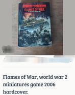 Flames of War, miniatures game hardcover., Hobby en Vrije tijd, Wargaming, Ophalen of Verzenden, Historisch