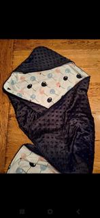 Handmade omslagdoek wikkeldoek ballonnen zwart unisex, Ophalen of Verzenden, Nieuw, Overige typen