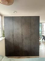 IKEA PAX 200x236x35 (roomdivider) met beton patroon deuren, Ophalen, 200 cm of meer, 150 tot 200 cm, Zo goed als nieuw