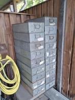 metalen magazijnbakken, Doe-het-zelf en Verbouw, Kratten en Dozen, Ophalen, Gebruikt, 50 tot 75 cm, Minder dan 40 cm