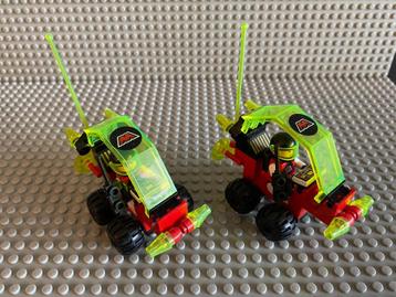 Lego Ruimte M-Tron set 6833 2 stuks Maanwagen 1990 COMPLEET beschikbaar voor biedingen
