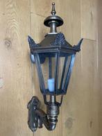 Massief bronzen buitenlamp., Nieuw, Overige materialen, Netvoeding, Waterbestendig