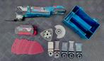 Bosch GOP 18V-28 Multitool + accu + accessoires, Overige typen, Ophalen of Verzenden, Zo goed als nieuw, 30 tot 70 mm