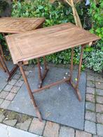 Antieke kleine sidetable bijzettafeltje nummer 2, Antiek en Kunst, Curiosa en Brocante, Ophalen