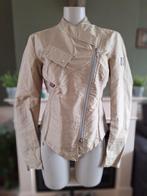 Belstaff nieuwe beige dames motor jack jas IT 44 mt 38, Maat 38/40 (M), Verzenden, Beige, Nieuw