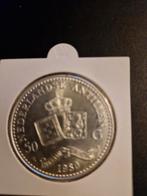 50 gulden zilver nederlandse  antillen 1980, Ophalen of Verzenden, Zilver